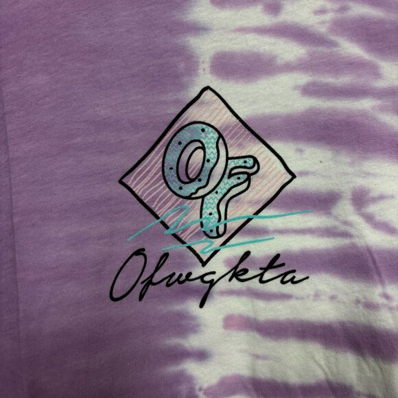 Odd Future Split Dye Rap Tshirt size Large - Picture 2 of 4